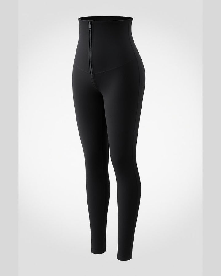 Comfortable Black Sport Leggings for Women with High Waist Breathable Stretch Supportive Style