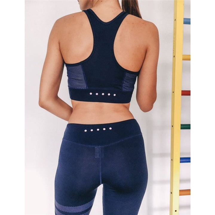 Comfortable High Waisted Activewear Set for Women with Matching Leggings Supportive Stretch Style