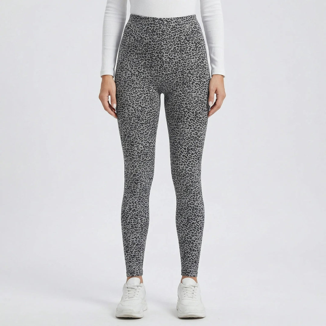 Comfortable Leopard Print Leggings for Women with High Waist Stretch Bold Everyday Style
