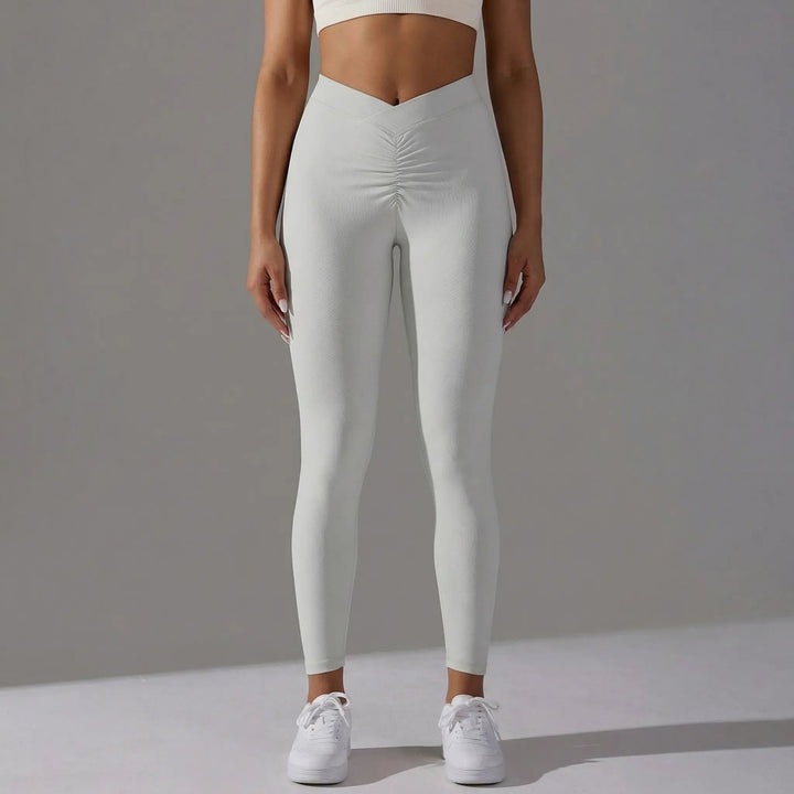 Comfortable Scrunch Leggings for Women with High Waist Compression Sculpting Lifted Fit Style