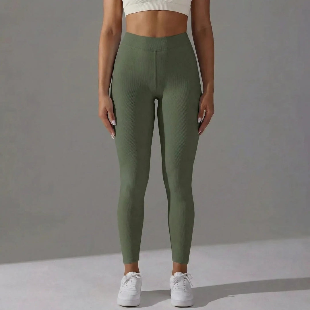Comfortable Scrunch Leggings for Women with High Waist Compression Sculpting Lifted Fit Style