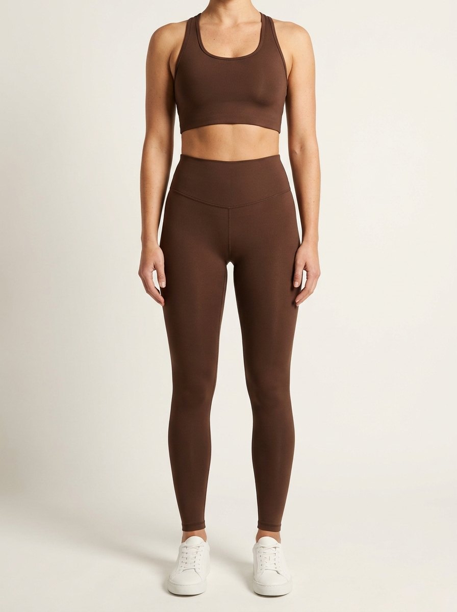 Comfortable Seamless High Waist Leggings for Women with Contour Seam Second Skin Stretch Style