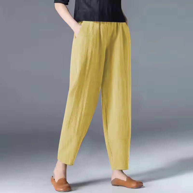 Effortless Lightweight Lounge Pants for Women with Soft Movement Relaxed Cool Summer Style