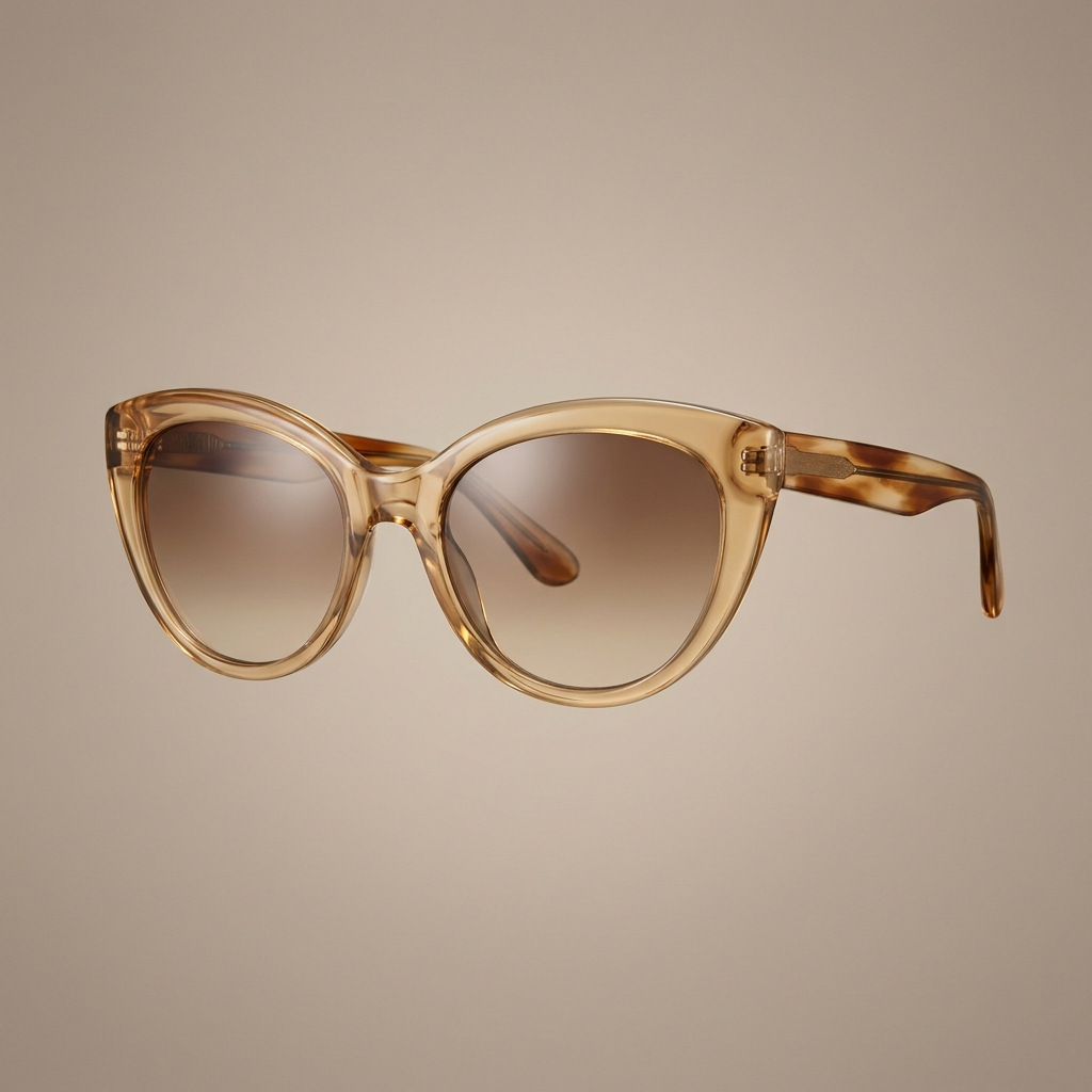 The Savannah honey cat-eye polarized sunglasses by Collins & Carter