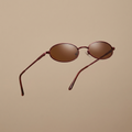 The Vale — Oval Sunglasses by Collins & Carter